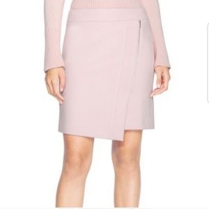 White House Black Market | Pink Asymmetrical Skirt